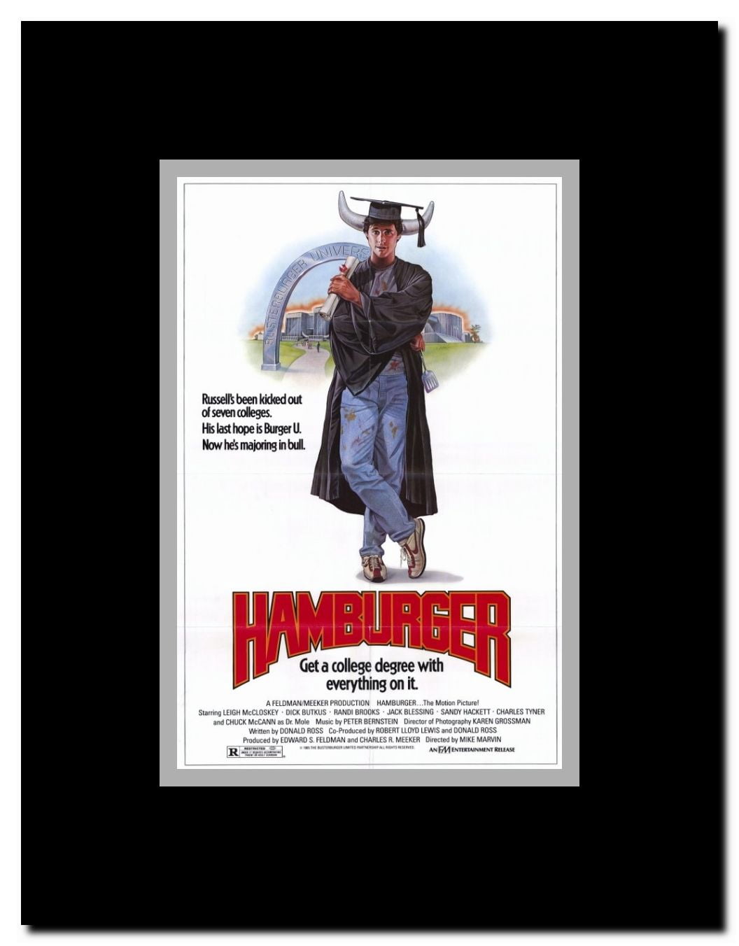 Hamburger. . .The Motion Picture Framed Movie Poster