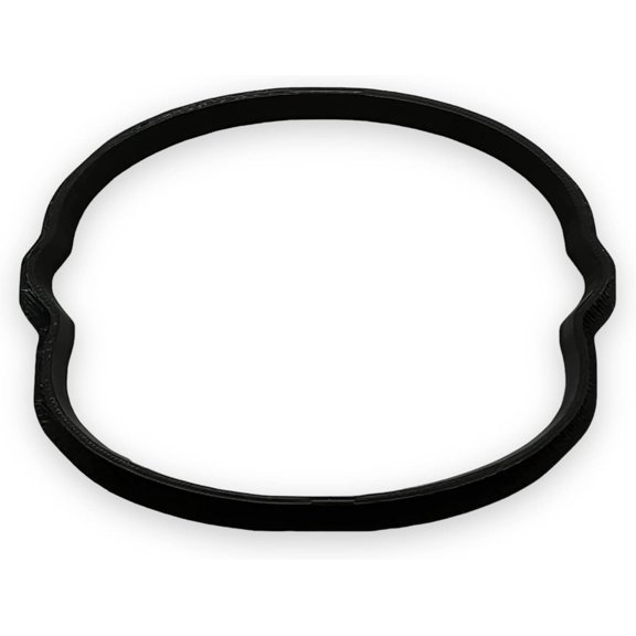 Hamburger Cookie Cutter with Easy Push Design (4 inch)