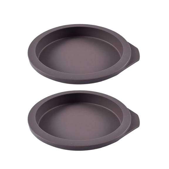 Hamburgers Micro,Mini Muffin Baking Pan,Clearance Mini Silicone Pans,Silicone Non Stick Round Cake Tray Baking Mini Hamburger Black