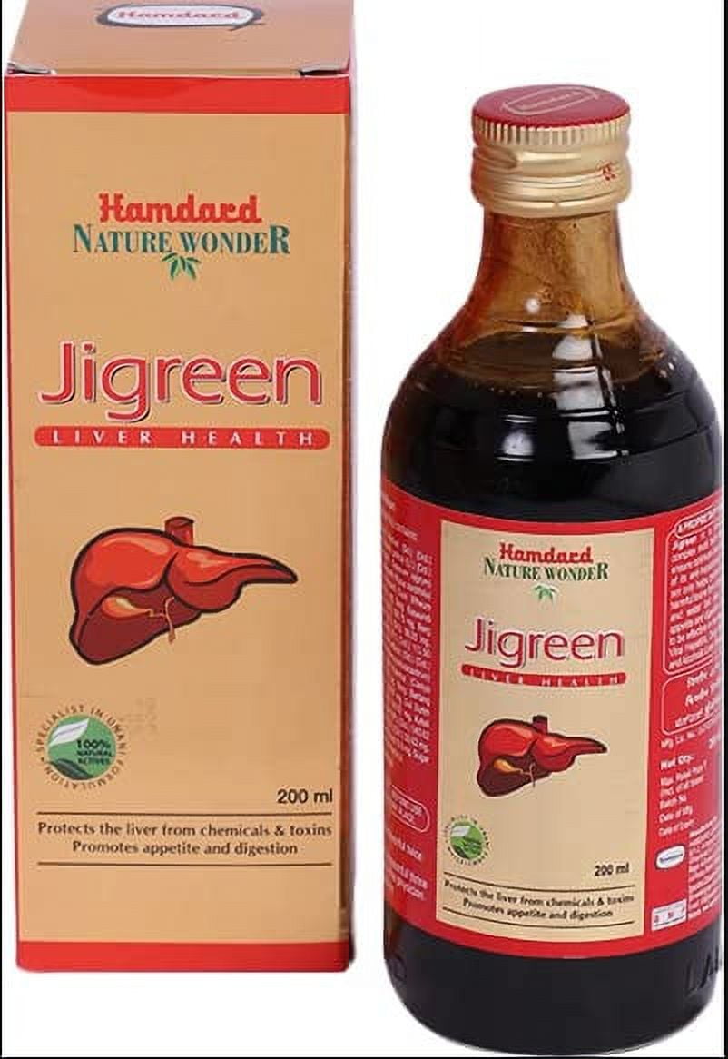 Hamdard Jigreen Syrup 200ml