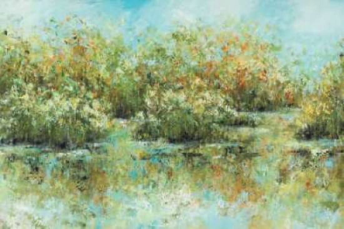 Hamden Pond Canvas Art - Michael King (24 x 36)