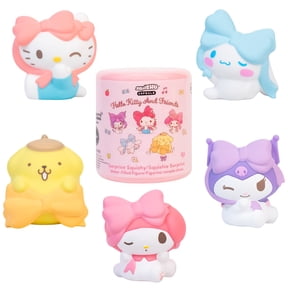 Hamee Hello Kitty and Friends SquiSHU Capsule [Surprise Blind Capsule] [Lovely Ribbon Series] Cute Water Filled Squishy Toy [Birthday Gift Bags, Basket Filler, Stress Relief Toys] - 1 Pc.