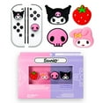 thumbnail image 1 of Hamee Hello Kitty and Friends Thumb Grips Compatible with Nintendo Switch OLED/Switch Lite, Character Joystick Grip Cover Caps – My Melody and Kuromi, 1 of 9