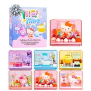 Hamee Sanrio Hello Kitty and Friends Me Time Building Blocks Blind Box   1 Pc. Mystery Set Party Favor, Gift Basket Filler, Stress Relief, Collectible Toy