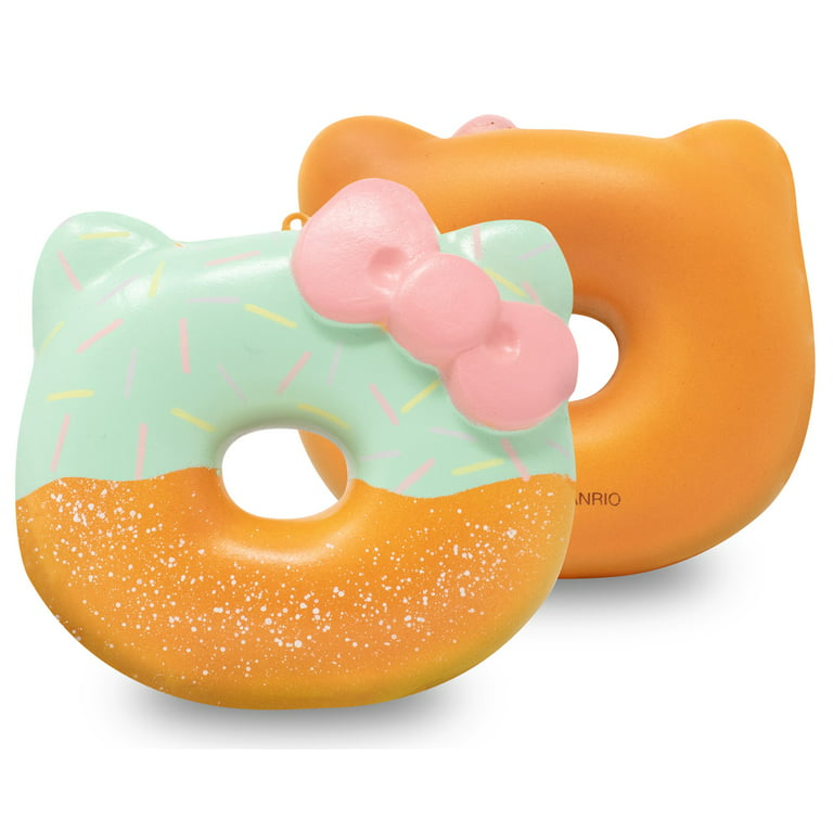 Feed på Bliver værre trojansk hest Hamee Squishies (Cute Donut Series - Cute Mint) Hello Kitty Donut Slow  Rising Squeeze Toy for Boys Girls Children Adults - Walmart.com