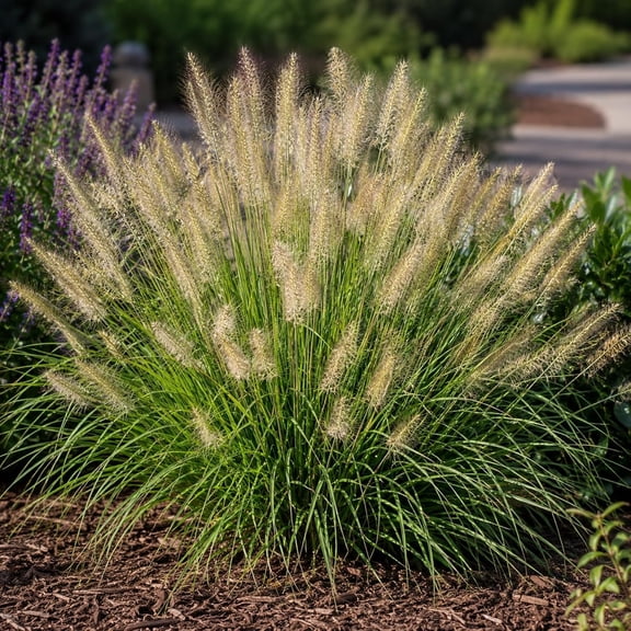Hameln Dwarf Fountain Grass Live Starter Plants | Rooted Plug Liners | Pennisetum alopecuroides 'Hameln' | Compact Ornamental Grass for Borders, Landscapes & Containers (3 Plugs)