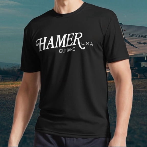 Hamer White For Fans Active Logo T-Shirt Funny Size S to 5XL