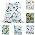 thumbnail image 1 of Cute Animal Blanket Super Soft Blanket Throw Blanket Warm Cozy Flannel Sofa Bed Blanket Outing Travel Blanket 32"x47", 1 of 10