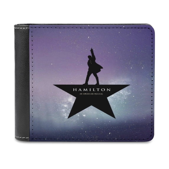 Hamil-,ton Star Music0l Wallet for Men Leather Purse Clutch Card ...