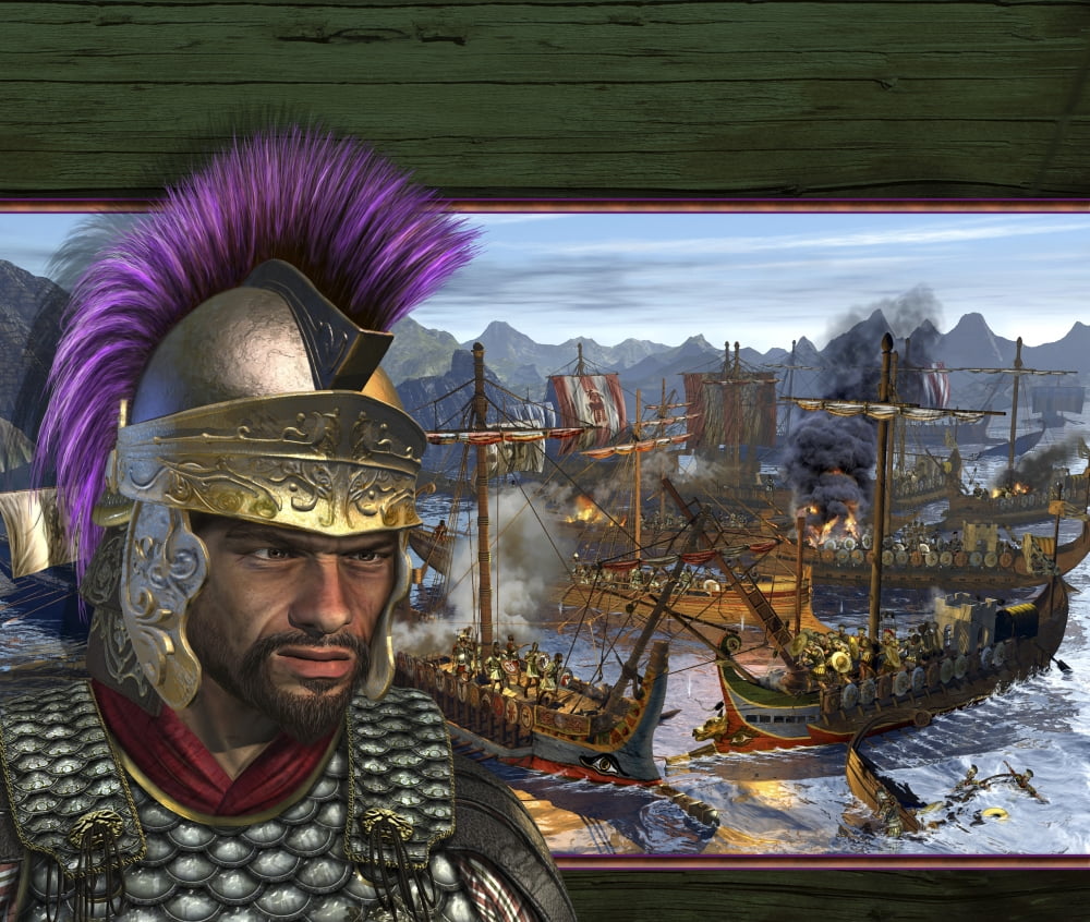Hamilcar the father of Hannibal Carthaginians fighting Roman galleys Canvas Art - Kurt MillerStocktrek Images (16 x 13)