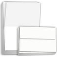 thumbnail image 1 of Hamilco Blank Cards and Envelopes White Cardstock Paper 4.5" x 6.25" A6 Folded Cards with Envelopes 100 Pack, 1 of 6