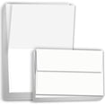 thumbnail image 1 of Hamilco Blank Cards and Envelopes White Cardstock Paper 4.5" x 6.25" A6 Folded Cards with Envelopes 100 Pack, 1 of 6