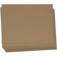 thumbnail image 1 of Hamilco Brown Kraft Cardstock Paper Cards 4x6 " Thick Blank Card Stock Heavy Weight 100 lb Cover - 100 Pack, 1 of 8
