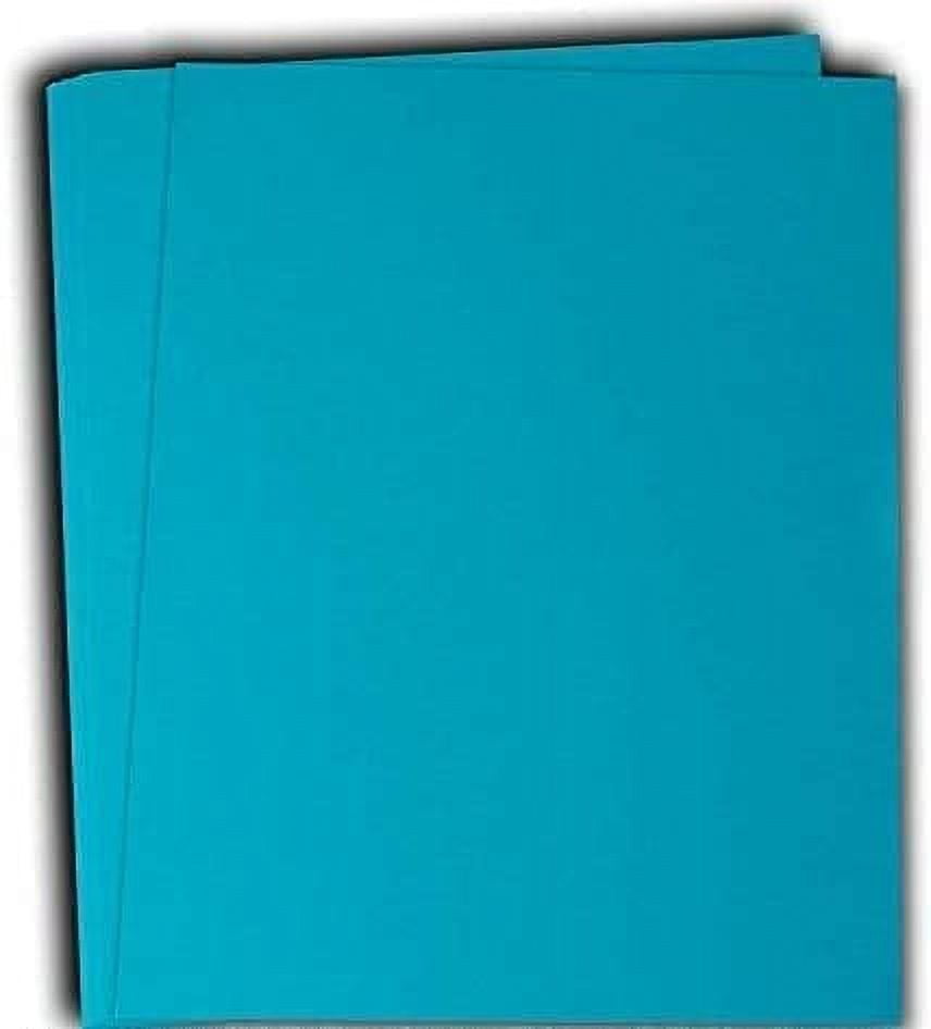 Hamilco Colored Cardstock Paper 11" x 17" Dodger Blue Color Card Stock Paper 50 Pack