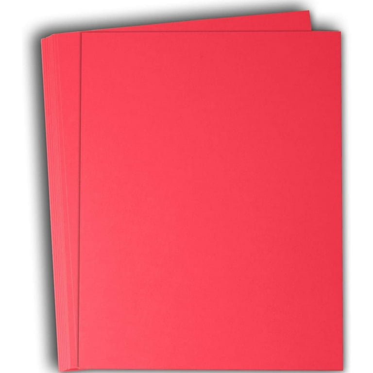Hamilco Colored Cardstock Scrapbook Paper 8.5 x 11 Cobalt Blue