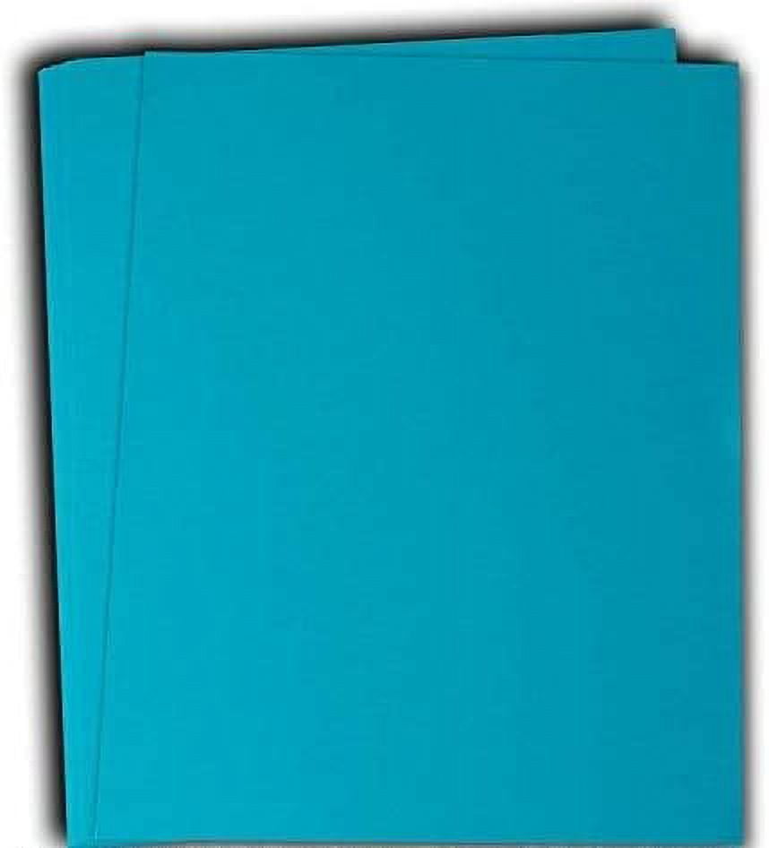 8.5 X 11 Electric Blue Cardstock 