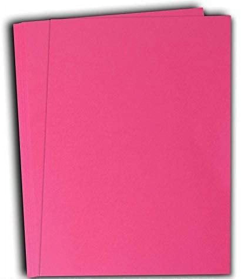 LUXPaper 8.5” x 11” Cardstock for Crafts and Cards in 100 lb. Candy Pink,  Scrapbook Supplies, 50 Pack (Pink) : : Baby