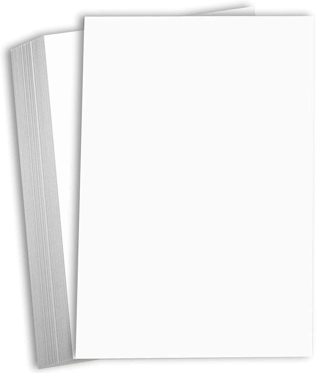 Hamilco White Cardstock Paper 11x17 65 lb Cover Card Stock 25 Pack