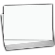 Hamilco White Cardstock Paper 6x9" Blank Index Cards Card Stock Heavyweight 100lb Cover 100 Pack