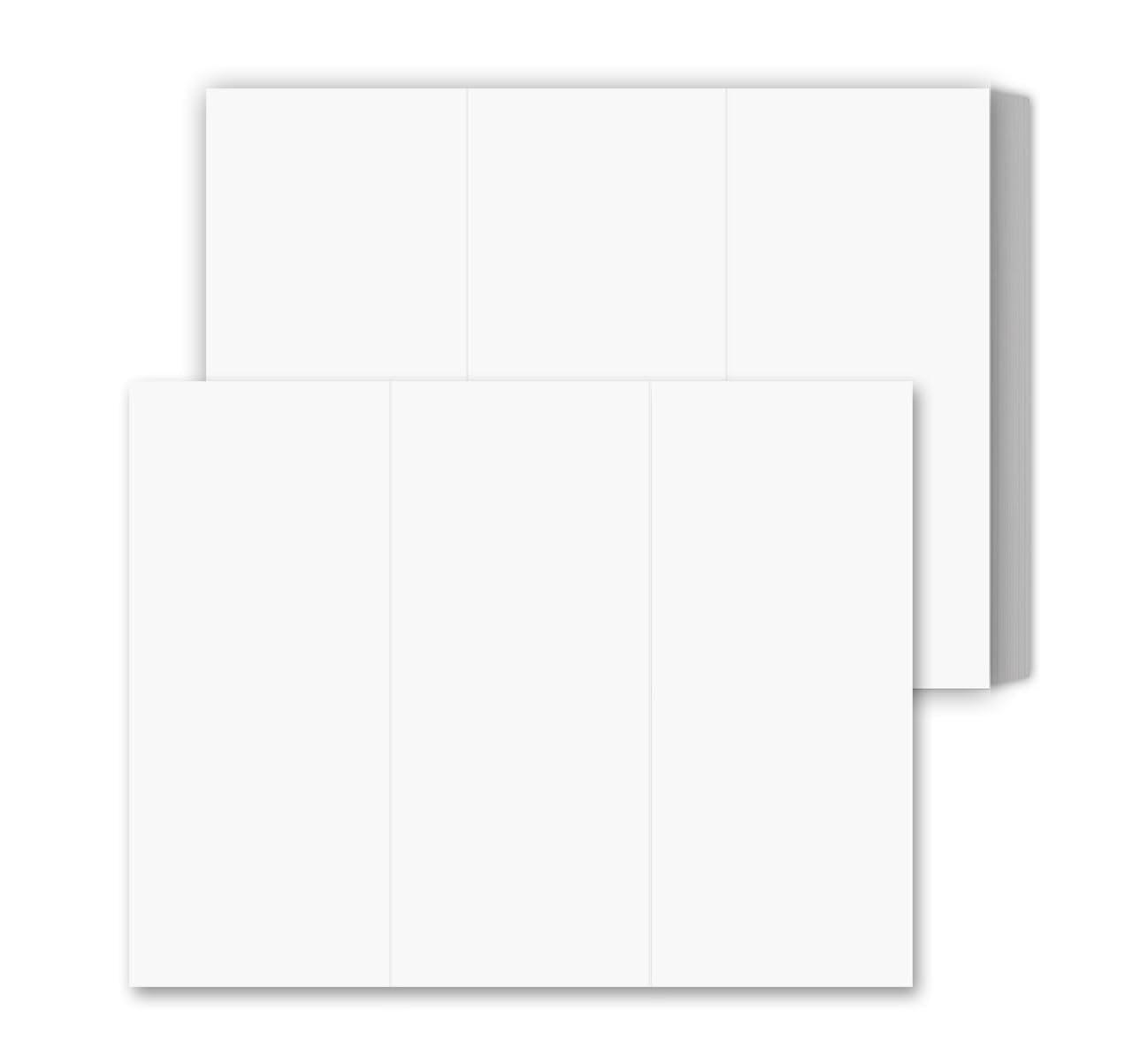 Hamilco White Cardstock Paper 80 lb cover Blank Note Cards 8.5
