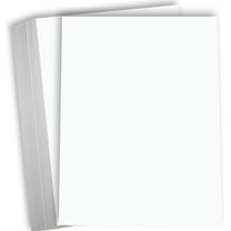 Hamilco White Cardstock Thick 11x17 Paper - Heavy Weight 100 lb Cover Card Stock 50 Pack (100lb Cover)