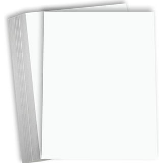 Astrobrights Cardstock Paper, 65 lbs., 8 1/2 x 11, White, 80 Sheets/Pack  (91643)