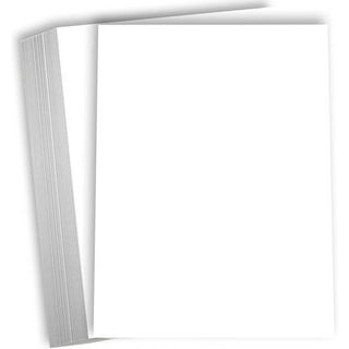 Jam Paper Vellum Bristol Tabloid Cardstock, 11 x 17, 110lb White, 50/Pack