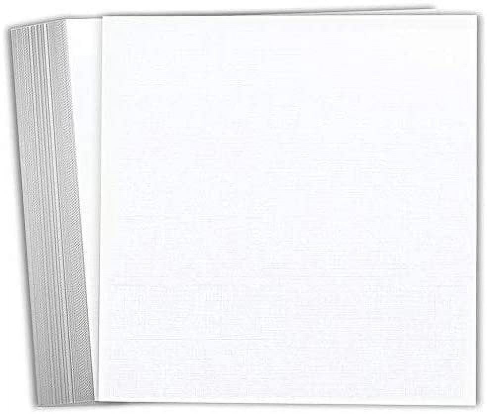 8-1/2-x-11 - 100 per package Premium Pastelle Natural White Paper Deckle-ed