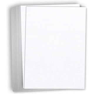 12x12 Cardstock Paper Pack - 110 lb White Cardstock Scrapbook