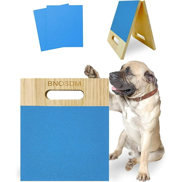 Hamiledyi Dog Scratch Pad for Nails File Scratcher Board for Dogs Paw