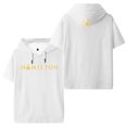 thumbnail image 1 of Hamilton 10 Years Merch Hooded T-shirt Short Sleeve Sport Tee Women Men Outdoor Streetwear Tops, 1 of 3