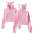 thumbnail image 1 of Hamilton 10 Years Merch Hoodie Cat Ears Hooded Sweatshirt Long Sleeve Crop Top Women's Clothes, 1 of 3