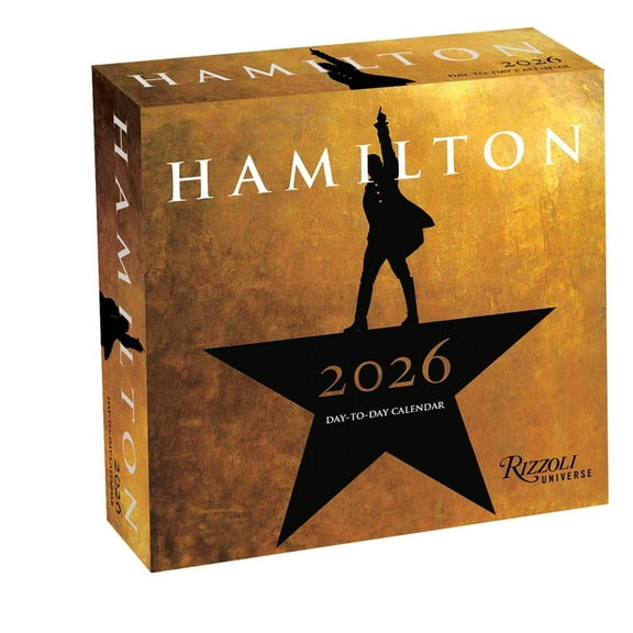 Hamilton 2026 Day-To-Day Calendar: An American Musical, (Paperback)