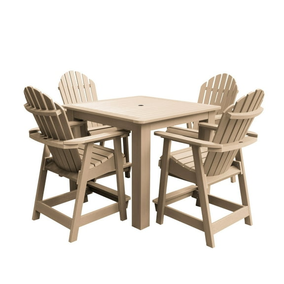 Hamilton 5pc Square Counter Dining Set