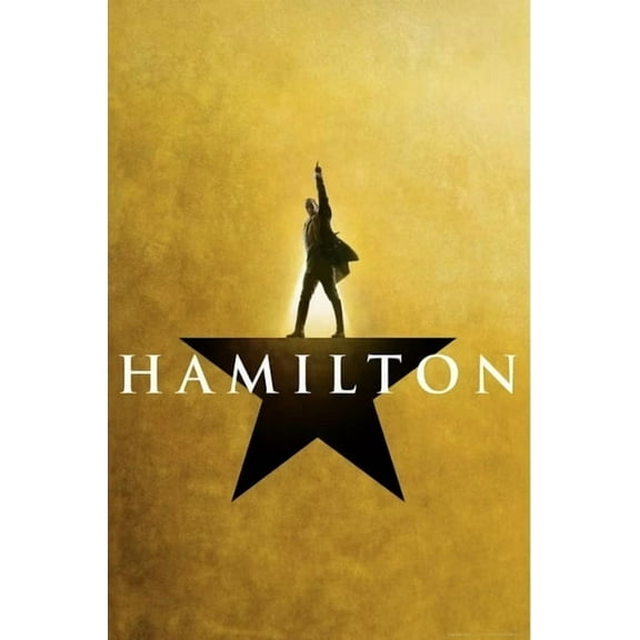 Hamilton & American Musical Broadway Art Poster