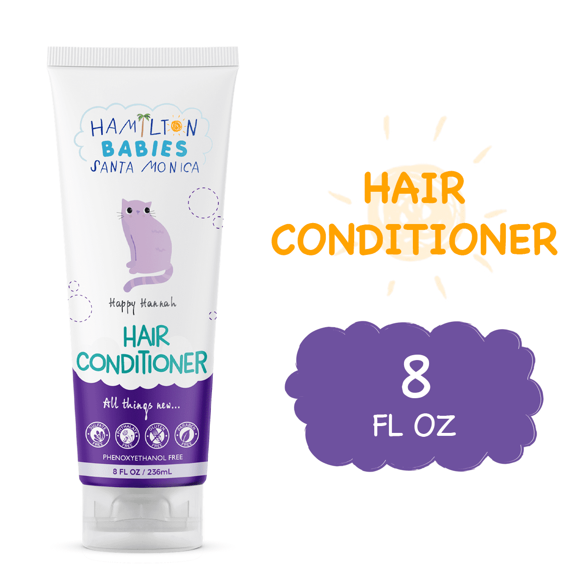 Hamilton Babies Nourishing and Detangling Daily Conditioner, 1 Ct, 8 fl