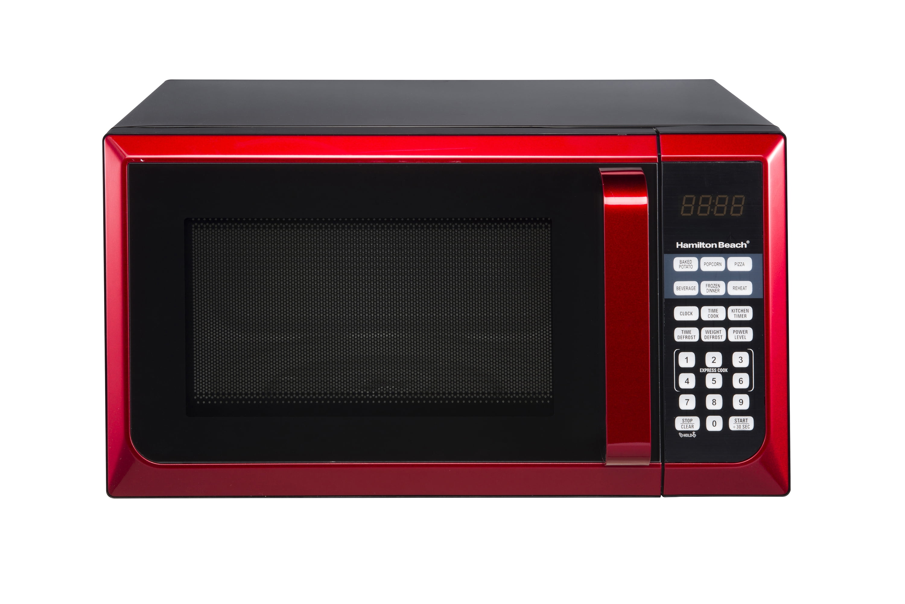 0.9 Cu. Ft. Stainless Steel Countertop Microwave Oven 19.02W x  15.6D x 11.06H 900W power/10 power levels : Home & Kitchen