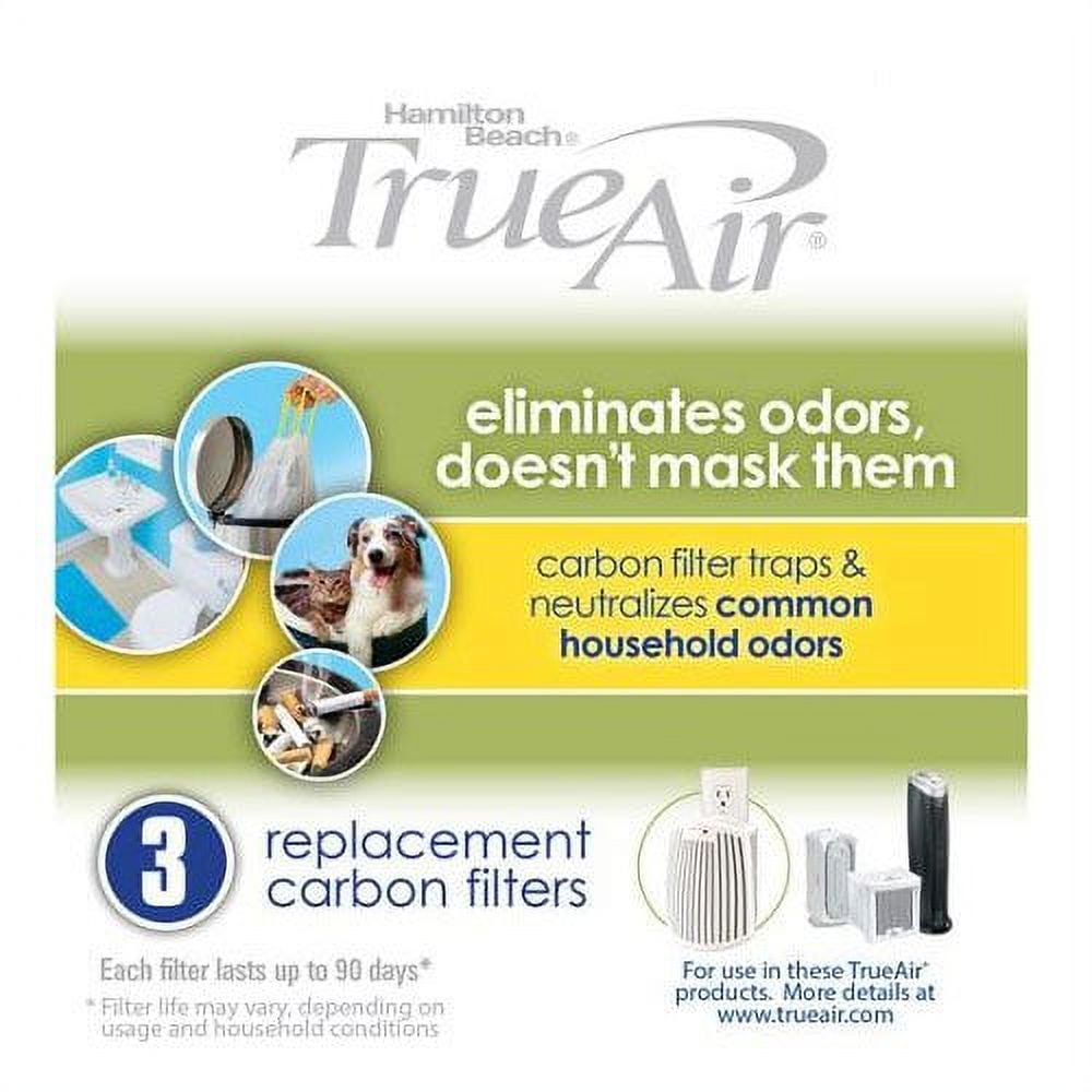 "Hamilton Beach 04230G True Air Replacement Filter, 3Pack"