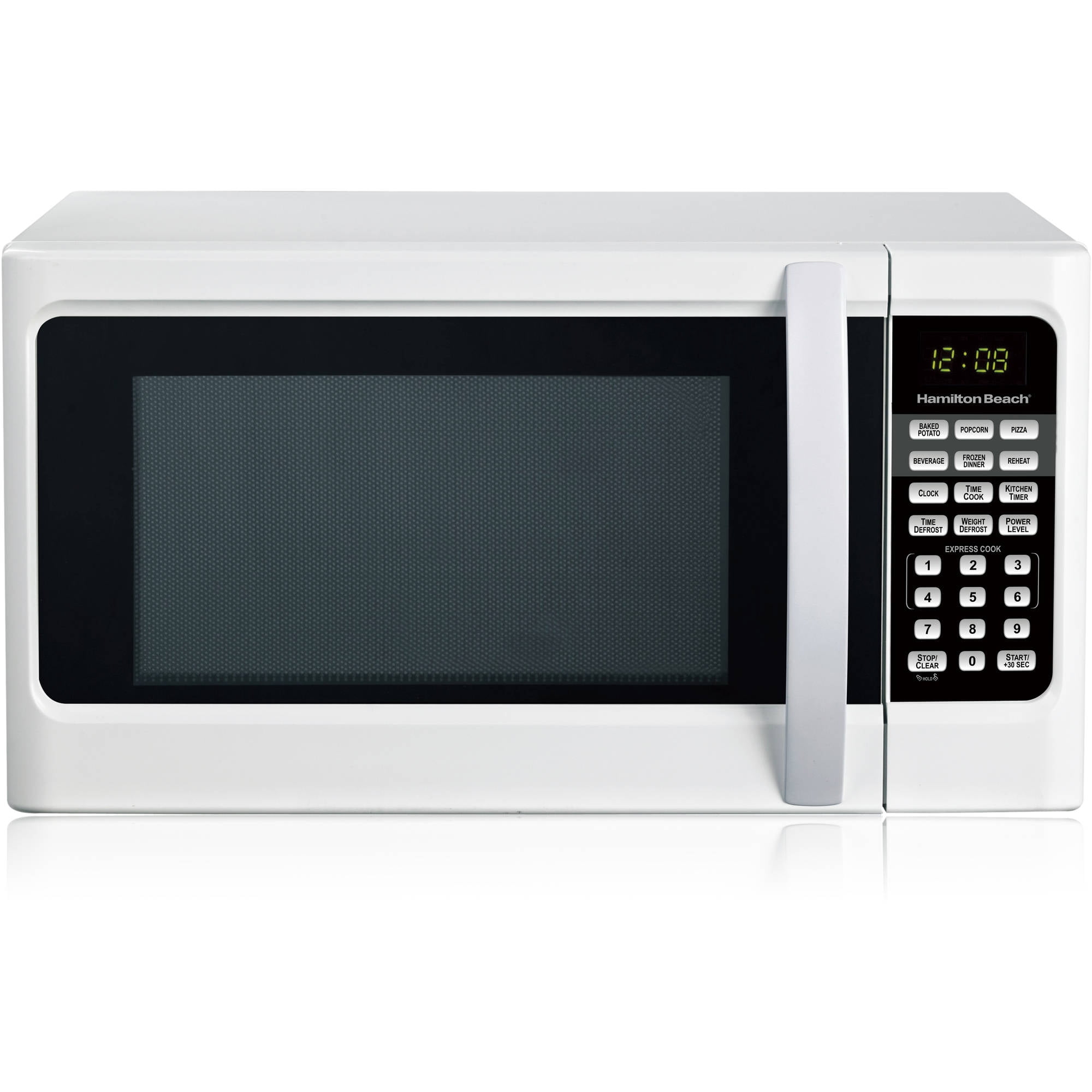 Hamilton Beach 1.1 Cu. Ft. Digital White Microwave Oven 