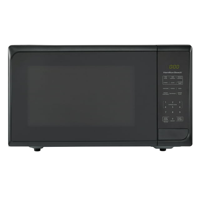Hamilton Beach 1.1 Cu.ft. Mwo Matte Black, 1000 W, Microwave oven