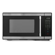 Hamilton Beach 1.1 cu ft Countertop Microwave Oven, Black and Stainless Steel