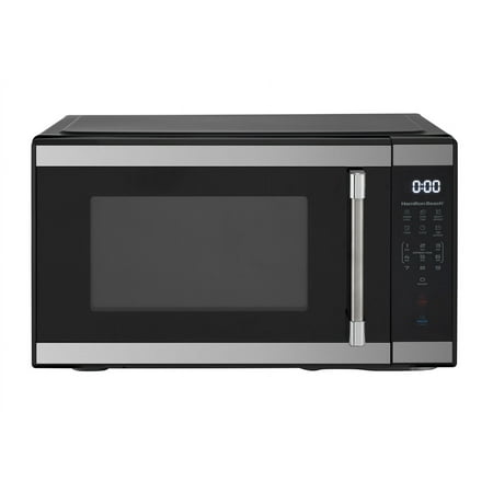 Hamilton Beach 1.1 cu ft Countertop Microwave Oven in Stainless Steel