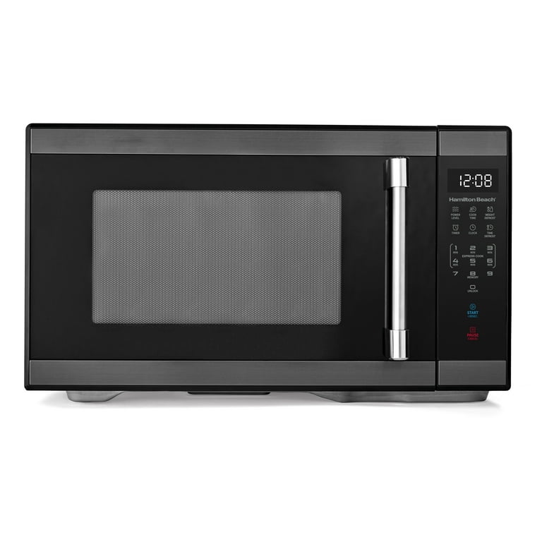 Hamilton Beach 1.1 cu ft Countertop Microwave Ovens in Stainless Hamilton Beach 1.1 cu ft Countertop Microwave Ovens in Stainless