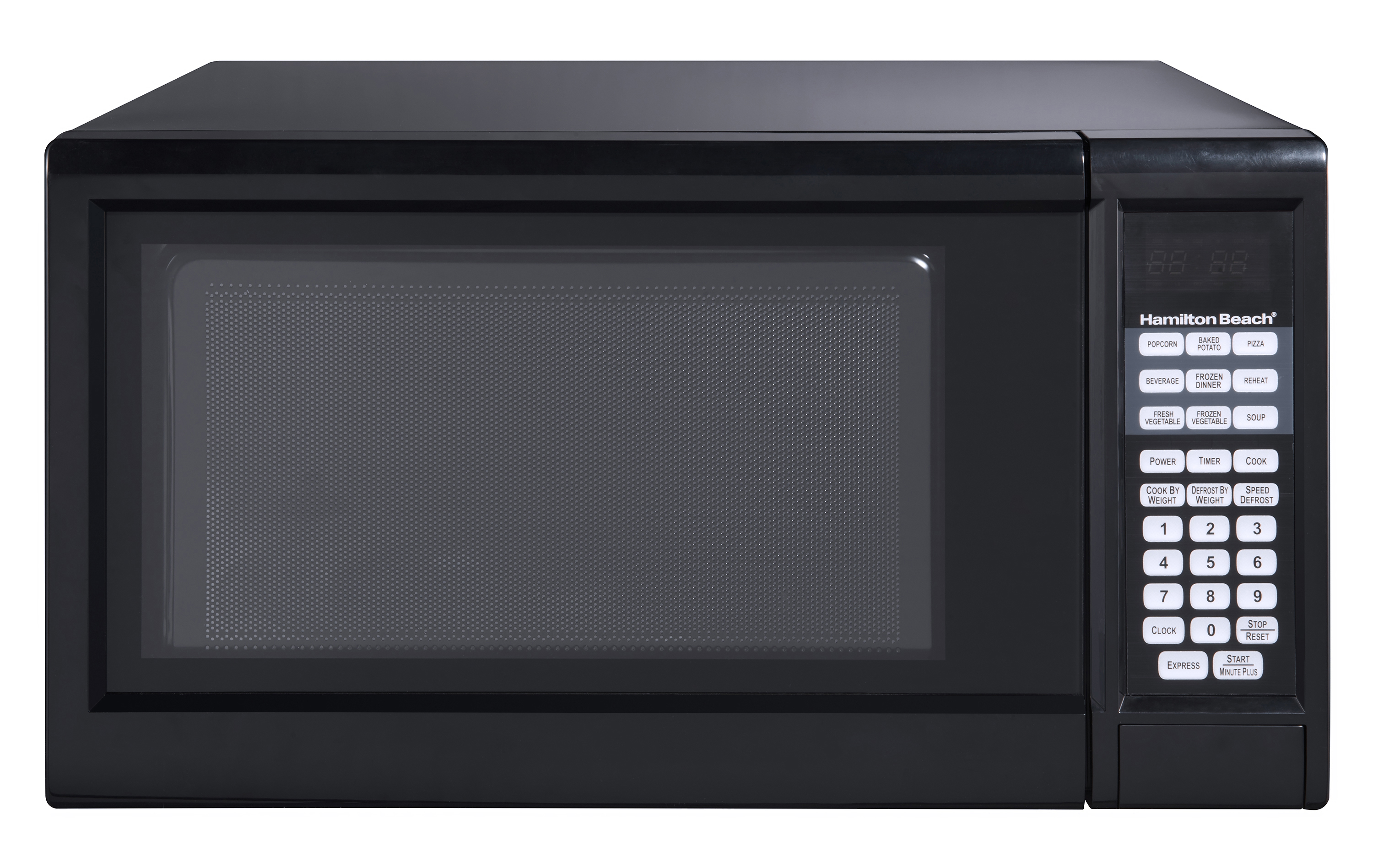 Hamilton Beach 1.3 Cu ft Digital Microwave Oven, Black - image 1 of 6