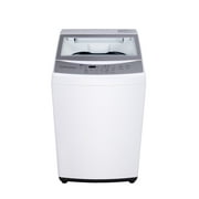 Hamilton Beach 1.7 Cu. ft. Top Load Portable Washing Machine with 6 Wash Cycles, 8 Water Levels, Quick-Connect Sink Adapter, White