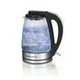 thumbnail image 1 of Hamilton Beach Glass Electric Kettle, Tea & Water Kettle with LED Light Ring, 1.7L, 1 of 8