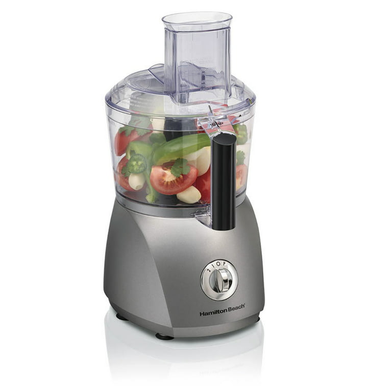 smøre Ud Skinnende Hamilton Beach 10 Cup Food Processor & Vegetable Chopper with 6 Functions to  Chop, Puree, Shred, Slice and Crinkle Cut, 70671 - Walmart.com