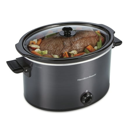 Hamilton Beach - 10 Quart Slow Cooker - Black