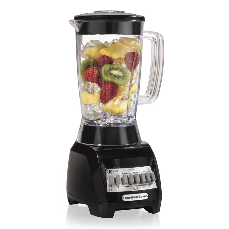 Hamilton Beach 10 Speed Blender, 48 oz., 500 Watts, New