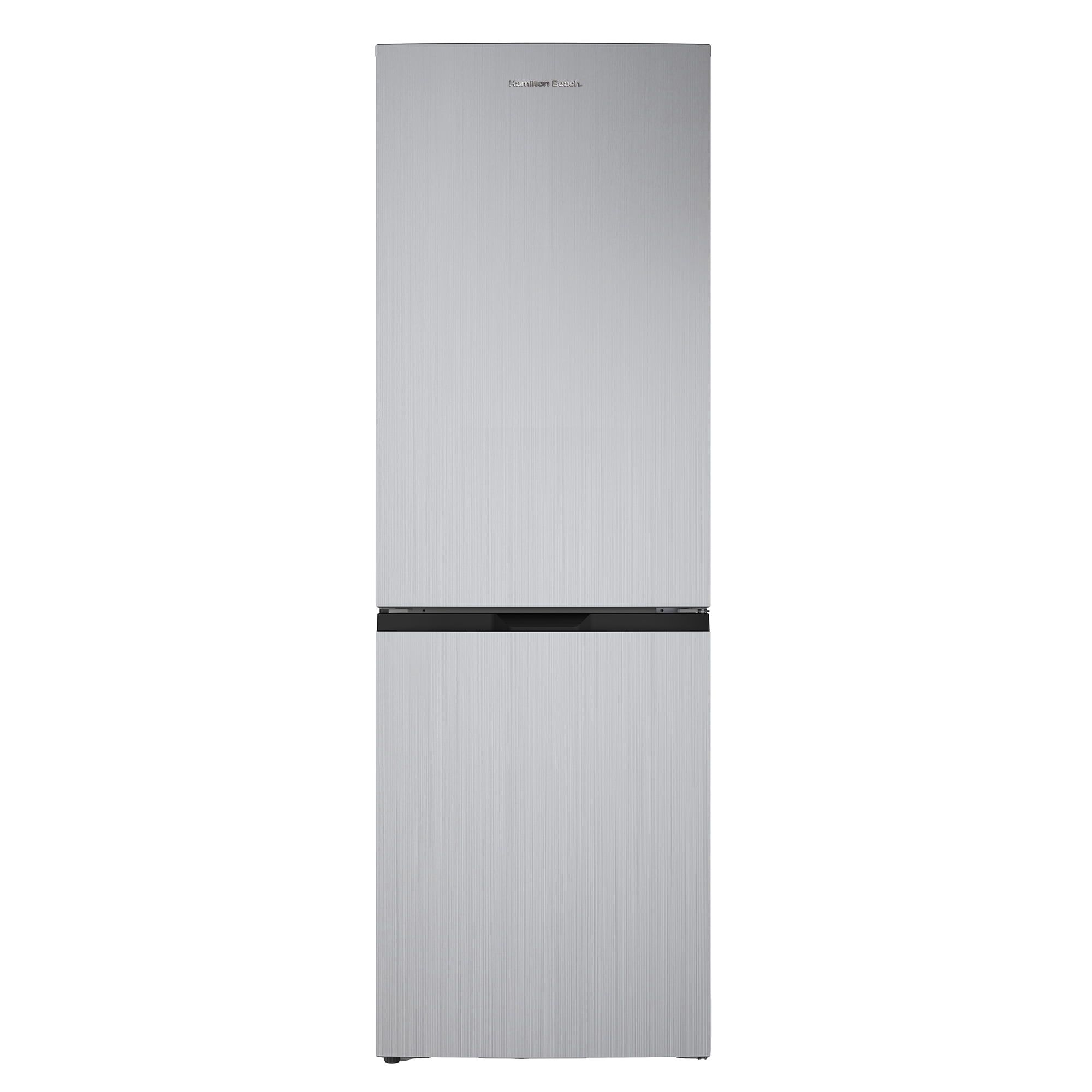 Hamilton Beach 11.5 Cu. ft. Frost-Free Refrigerator, Bottom Mount Apartment Size Fridge, Stainless Steel